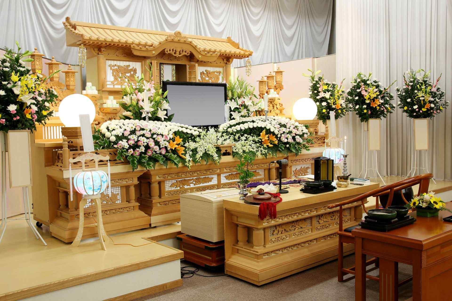 供花